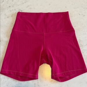 Lululemon athletica Pink High-Waisted Shorts 4